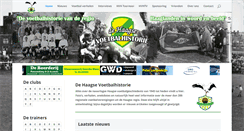 Desktop Screenshot of dehaagsevoetbalhistorie.nl